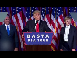 Премьера! БАСТА: Trump - #bastaUSAtour