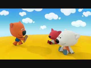 Раскраска Ми-ми-мишки Необитаемый остров Серия 38 Учим цвета с малышами